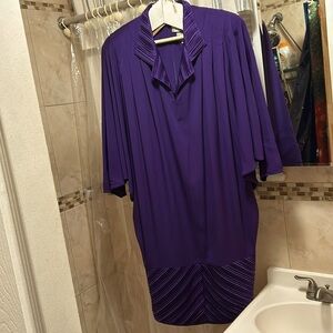 Purple vintage dress